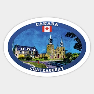 Châteauguay Canada Travel Sticker